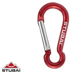 Attach Fangkarabiner rot - rot