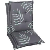 GO-DE Sitzauflage GO-DE, grau (anthrazit), B:50cm H:7cm T:108cm, Baumwolle,