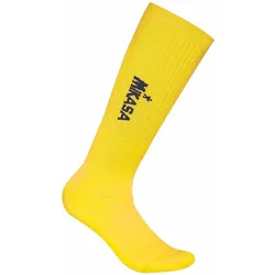 MIKASA Lange Volleyballsocken gelb