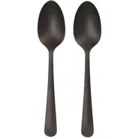 Papstar Mehrweg-Löffel 19 cm 200 St. Schwarz