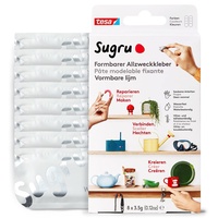 Tesa Sugru by tesa - Formbarer Allzweckkleber, 8er-Pack, 8