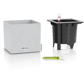 LECHUZA Canto Stone 14 Komplettset 14 x 14 x 13,5 cm quarzweiß