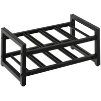 Costway Weinregal 42,5 x 24,5 x 20,5 cm Schwarz