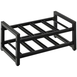 Costway Weinregal 42,5 x 24,5 x 20,5 cm Schwarz
