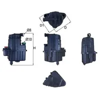 Mahle Kraftstofffilter KL 469