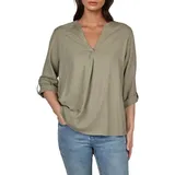 denimfy Bluse DFSara in Oliv | Gr.: XL