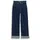 Tom Tailor DENIM Damen TTLINOU WIDE High Waist Jeans mit Turn-Up, blau, Uni, Gr. M/32