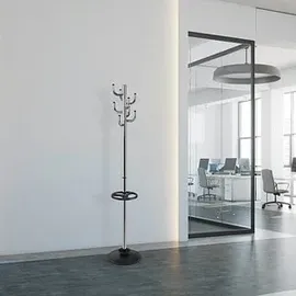 Maul Garderobenständer MAULpolaris Silber