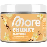 MORE Nutrition MORE Chunky Flavour, Vanilla Perfection, 150 g, vegan, Geschmackspulver zum Süßen, ohne viel Zucker und Kalorien, mit Inulin und Laktase, geprüfte Qualität - made in Germany