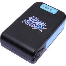 STAR PUMP Powerbank externer Zusatz-Akku Batterie für 12 V Elektropumpe - Transparent