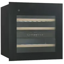 Wolkenstein Weinkühlschrank EWTS85 (Einbaugerät, L x B x H: 56,3 x 59 x 59,5 cm, Schwarz)