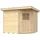 Weka Gartenhaus 229 2,39 x 2,35 m natur