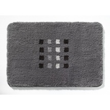 KLEINE WOLKE WC-Vorlage QUADRI - grau