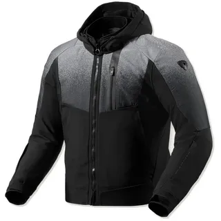 RevIt! Revit Epsilon H2o Textiljacke wasserdicht - Schwarz/Grau / S