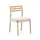 Kave Home Esszimmerstuhl Cudia Chenille beige Eiche