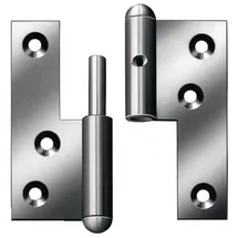 Vormann Türaufschraubband Breite geöffnet 72mm Höhe 80mm links blau
