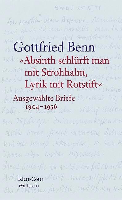 »Absinth schlürft man mit Strohhalm, Lyrik mit Rotstift«, Fachbücher von Gottfried Benn