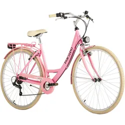 Cityrad DACAPO "Toscana" Gr. 48, rosa (rosa, rosa), Fahrräder, 48cm, 28 Zoll (71,12cm)
