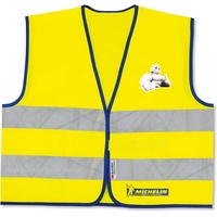 Michelin Warnweste Textile Kids Warnweste Kinder 6 - 12 J. Männchen Sicherheitsweste NEON gelb