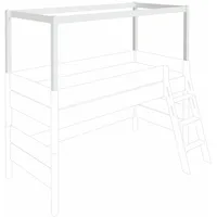 Paidi Baldachinaufbau Spielbett Tiago 97,6 x 71 x 210 cm Holzart nicht angegeben weiß