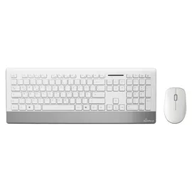 MediaRange Highline Wireless Tastatur DE Set weiß (MROS106)
