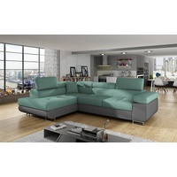 yourhouse24 Ecksofa ANTON L-form Schlafsofa Wohnlandschaft Links Rechts Couch Bettkasten