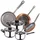 San Ignacio 18/22/26 cm Pk3210 Kochtopfset mit Pfannen 5 Stücke - Optimum Plus - One Size