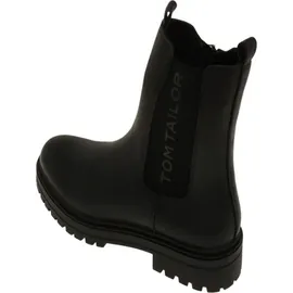 Tom Tailor Chelsea Boot Schwarz - Schwarz