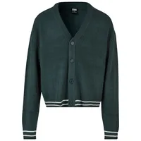 URBAN CLASSICS Sporty Boxy Cardigan | Schwarz - XXL