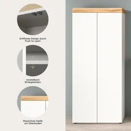 OTTO home Mambo 77 x 179 x 37 cm hängend & stehend / weiß