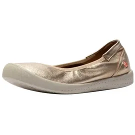 Softinos softinos Ballerinas Leder Ballerina goldfarben 38 EU