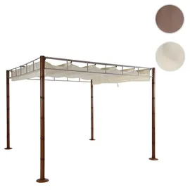 MCW Pergola MCW-L42 3 x 3 m creme-weiß