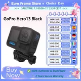 GoPro Hero13 Black Sportkamera, wasserdicht und vibrationsbeständig, für Radfahren, 5.3K Video, Direktübertragungskamera, Go Pro Hero 13