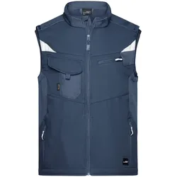 Softshellweste "JN845" - 3XL - navy/navy