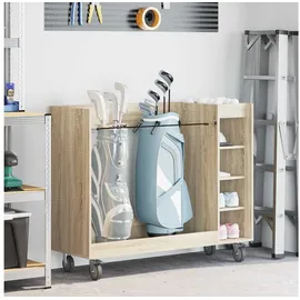 vidaXL Golf Schrank Mit Rad Uni Sonoma-Eiche 120 x 45 x 98 cm