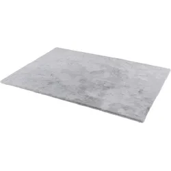 WOHNEN-Kollektion Fellteppich »Tender«, rechteckig, 26 mm Höhe, besonders weich durch Microfaser, Kunstfell, waschbar, Wohnzimmer, 73018105-4 silberfarben 26 mm