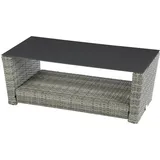 Hespéride Garten-Couchtisch 100 x 54 x 38 cm Havane