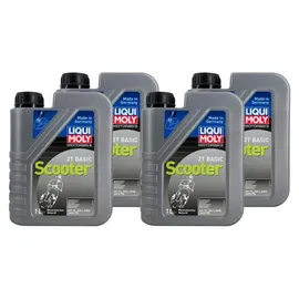 LIQUI MOLY Motorbike 2T Basic Scooter 1237 4W-40 4,0 l