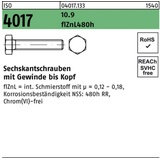 Bufab Sechskantschraube ISO 4017 VG M8x 12 10.9 zinklamellenb. 200 Stück