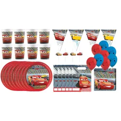 Cars 3 - Kindergeburtstags-Set (55-teilig)