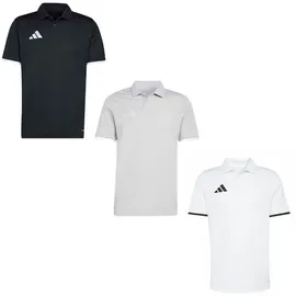 adidas Herren Poloshirt Entrada 26 Polo 3er Set JZ6660+JZ6662+JZ6661 XS - Black/Grey/White - XS