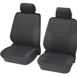 HP Autozubehör 22400 Schonbezug Malta 4tlg. grau Sitzbezug Polyester Fahrersitz, Beifahrersitz