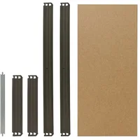 shelfplaza PRO 120x45 cm Fachboden-Set in grau für PRO Schwerlastregale