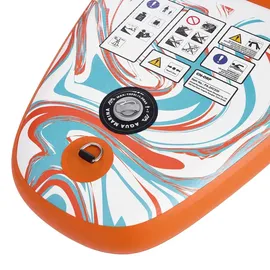 Aqua Marina Pure Air Coast 10'10 SUP Board 330 x 82 x 15 cm Orange/Türkis