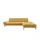 Lounge Collection Eckcouch Flachgewebe 314 cm Gelb