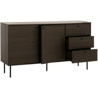 Mendler Kommode HWC-N78, Sideboard, 3 Schubladen 2 Türen, skandinavischer
