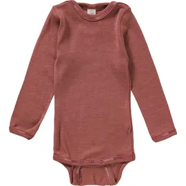 Engel Langarm-Body COSY BASICS mit Seide, in kupfer