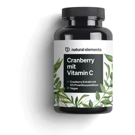 Natural Elements Cranberry mit Vitamin C Kapseln 240 St.