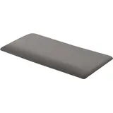 neu.haus Carpino Wandkissen 60 x 30 cm Dunkelgrau