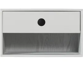 Woood Hängenachtschrank Nancy 30 x 30 x 20 cm Grau